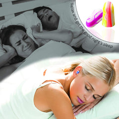 DRIFT TO SLEEP MOLDEX Softies comparación de tamaño junto a una mano para escala