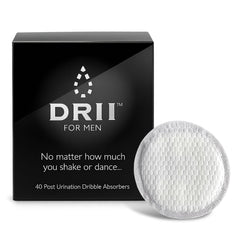 DRII FOR MEN pack frontal mostrando diseño discreto y favoreciendo confianza