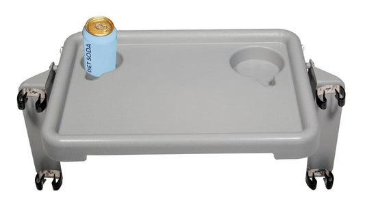 Drive Medical detalle de portavasos doble que sujeta bebidas sin derrames