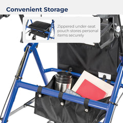 Drive Medical bolsa frontal abierta para guardar objetos personales