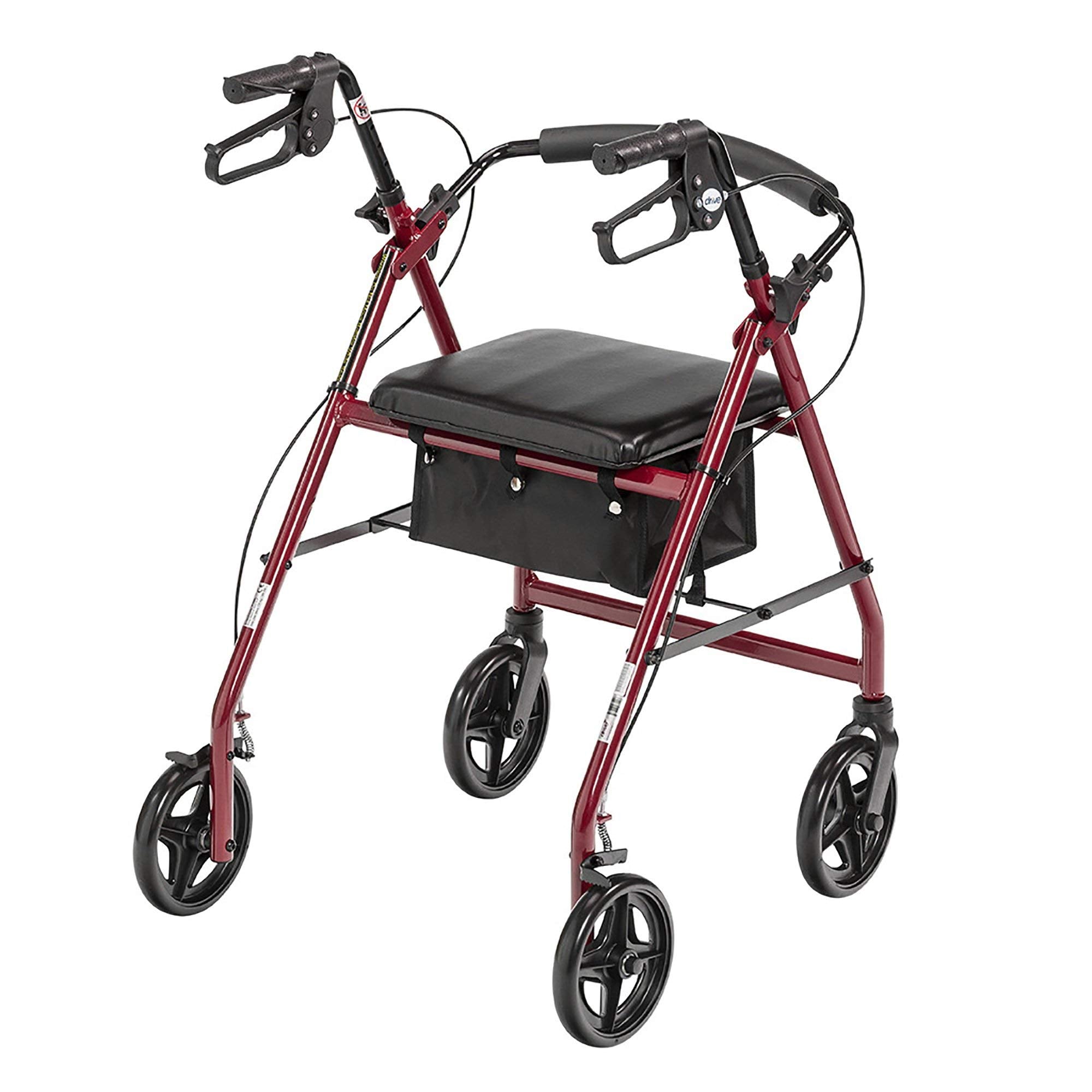 Drive Medical primer plano del respaldo acolchado abatible, beneficio soporte al sentarse