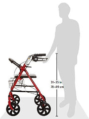 Drive Medical rueda de 7.5 pulgadas que facilita giro y movilidad segura