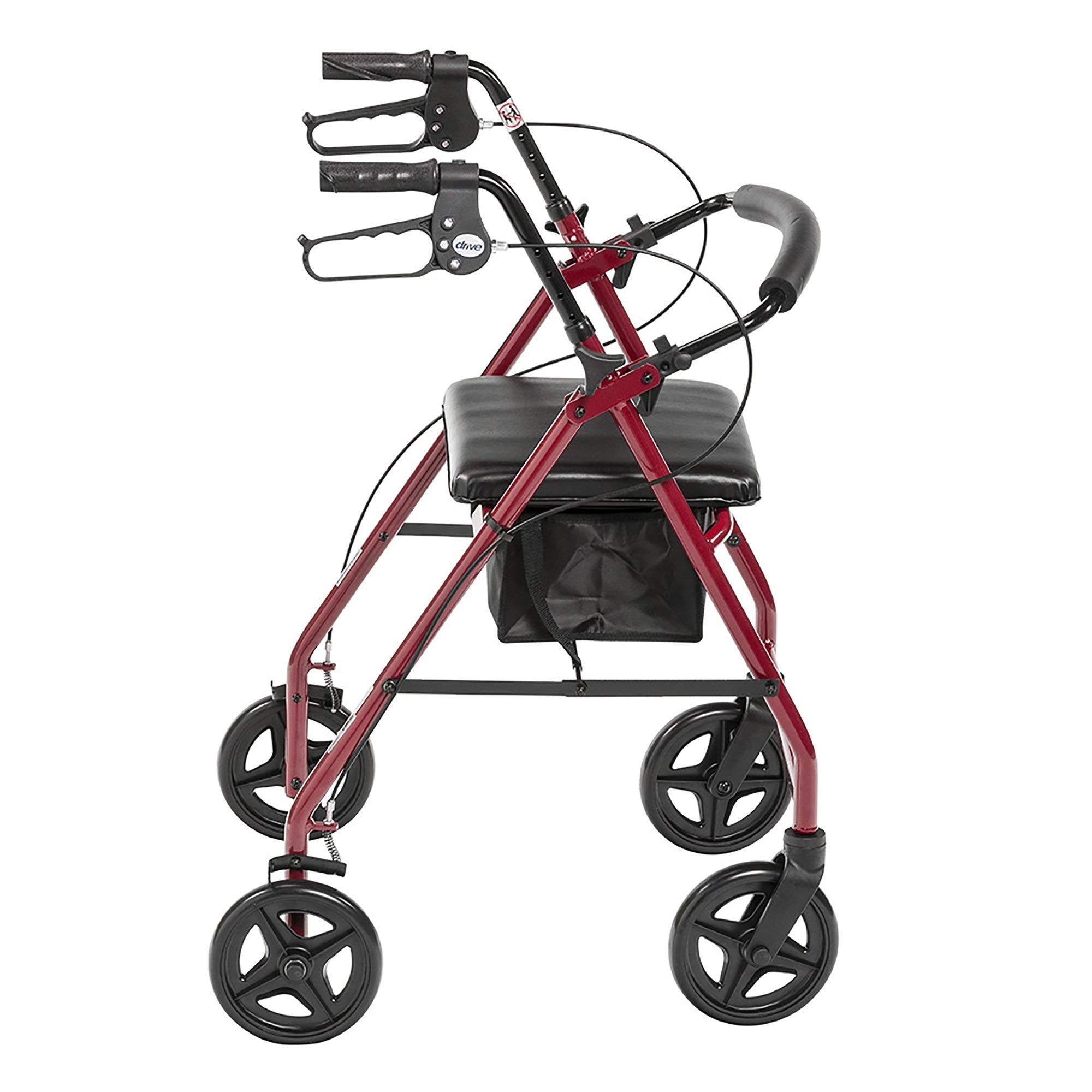 Drive Medical rueda 7.5 pulgadas con neumático no marcante, beneficio movilidad interior y exterior