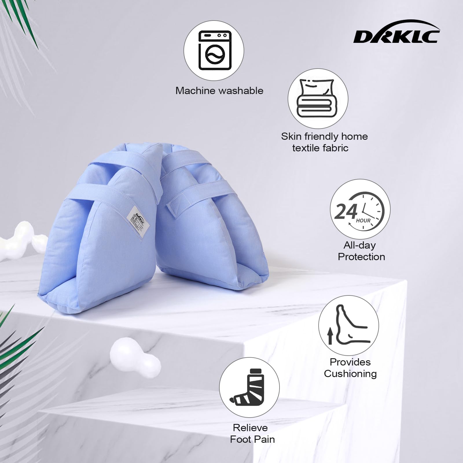 DRKLC protector puesto en silla de ruedas mejorando confort del usuario
