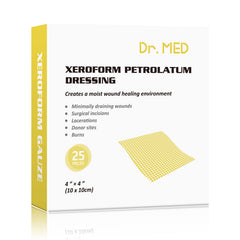 Dr.Med empaque frontal del box de 25 apósitos, protección estéril
