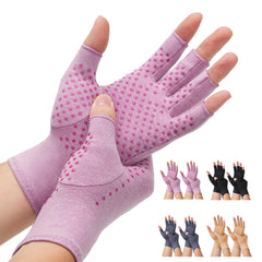 DRNAIETY guantes frontal con embalaje mostrando dos pares y beneficio de soporte