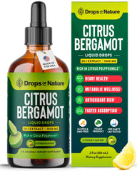 Drops Of Nature frasco frontal 60 mL con diseño y tamaño claro