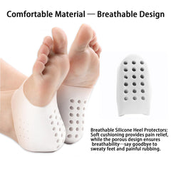Dr.Pedi plantilla colocada dentro de una zapatilla high-top demostrando discreción
