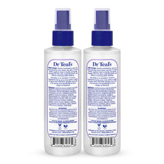 Dr Teal's etiqueta con ingredientes mostrando sulfato de magnesio y sal natural