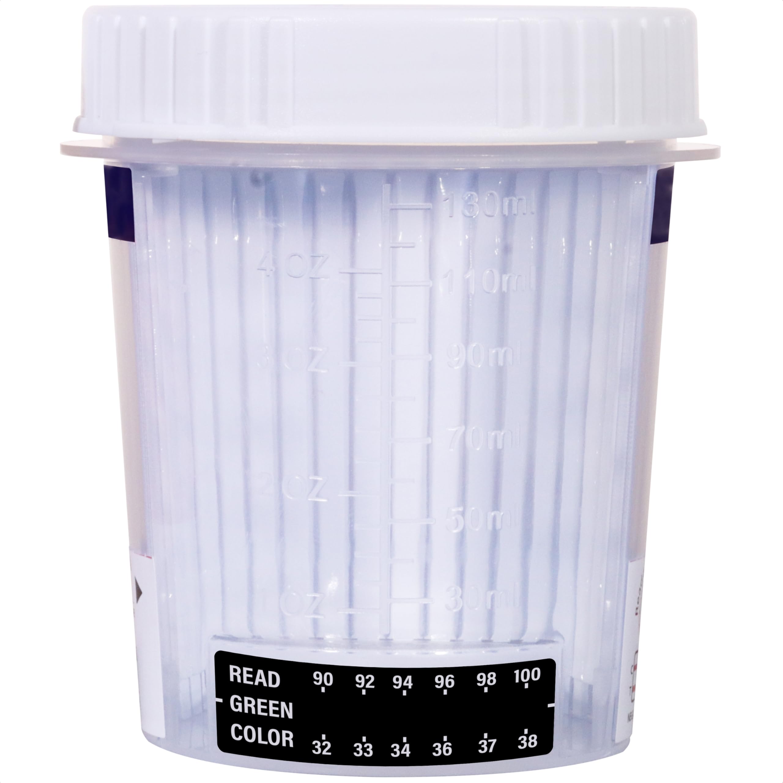 DrugTect paquete de 5 copas con empaques individuales para almacenamiento