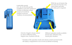 DRYEASY detalle del sensor y toggle clamp asegurando sujeción estable