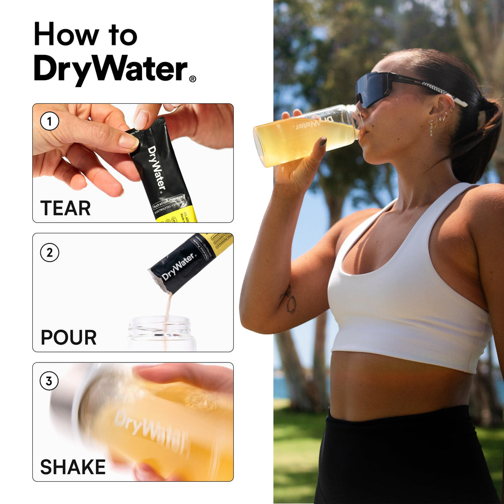 DryWater ingredientes: frutas deshidratadas que aportan nutrientes naturales