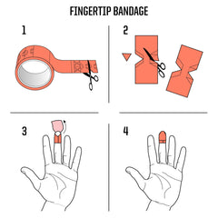 Duct-Aid comparación de tamaño en mano, diseño ligero y fácil de llevar