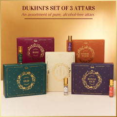 Dukhni estuche preparado como regalo para Eid y presentable