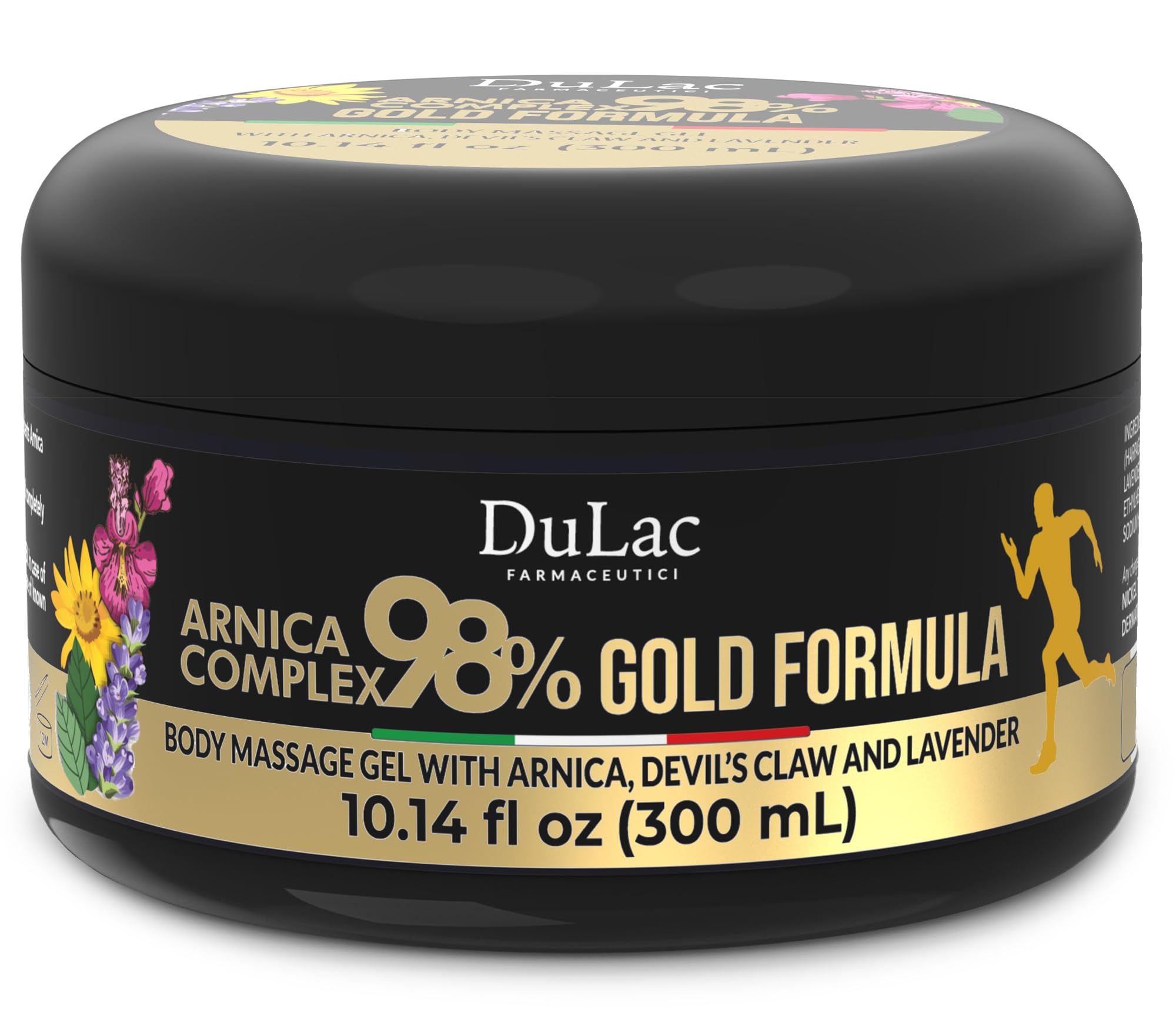DULÀC gel Arnica frontal envase y capacidad mostrando beneficio práctico