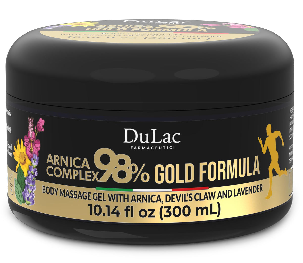 DULÀC gel Arnica frontal envase y capacidad mostrando beneficio práctico