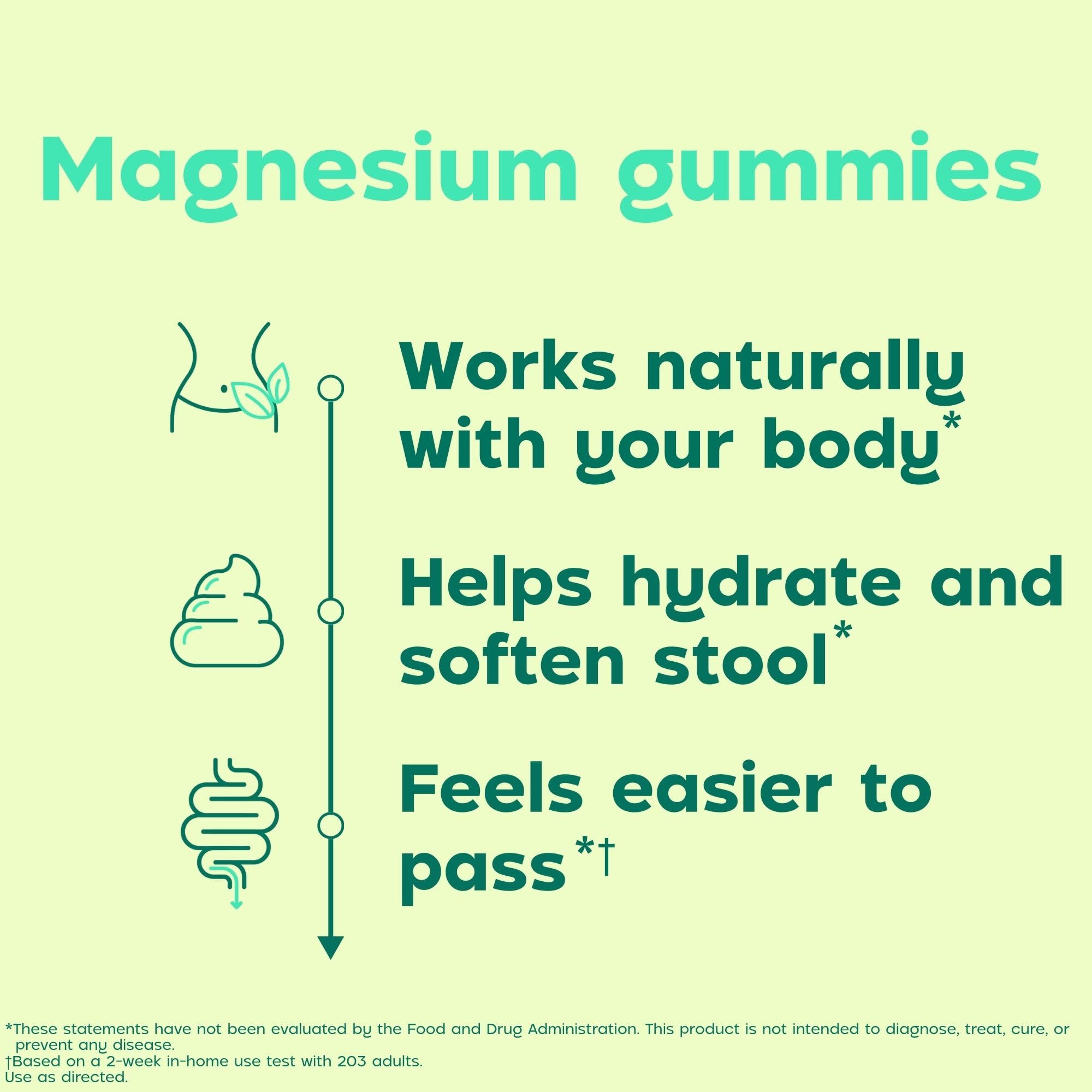 Dulcolax gominolas junto a un vaso de agua, promueve ingesta adecuada