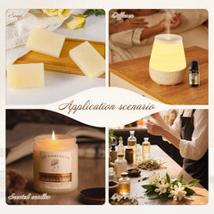 DuoRuiMeng preparación DIY de velas usando aceites del set para personalizar aroma