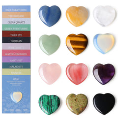 DUQGUHO caja presentación con 12 corazones, ideal para regalar