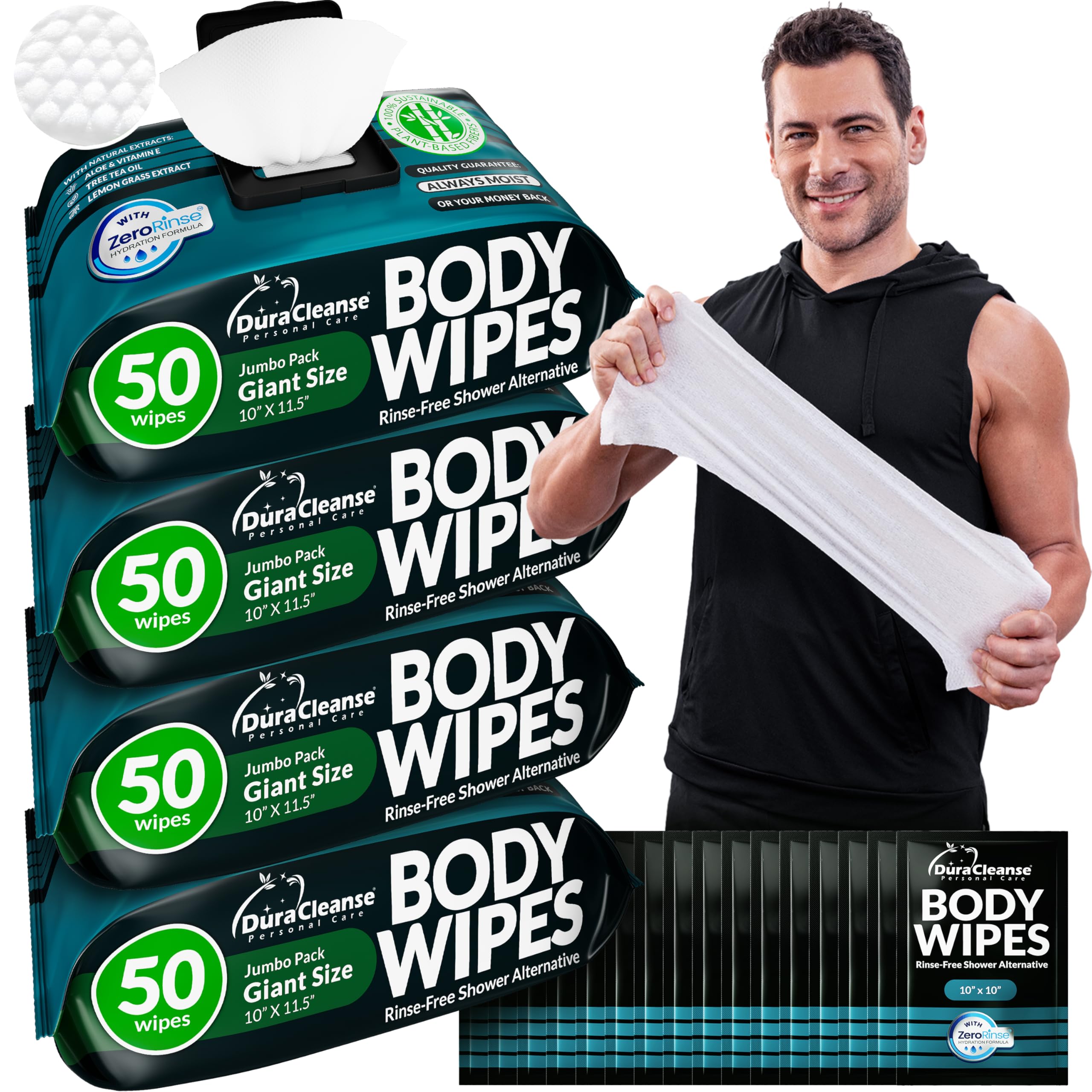 Dura Cleanse frente del packaging mostrando cantidad y formato conveniente