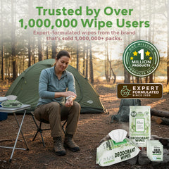 Dura Cleanse toallita junto a mano muestra tamaño 8x8 para limpieza completa