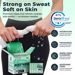 Dura Cleanse uso en gimnasio para refrescarse rápido tras entreno intenso