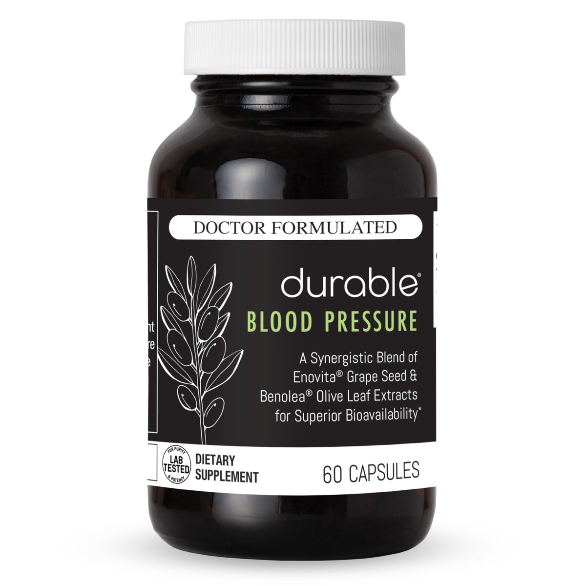 Durable frente del empaque mostrando diseño y beneficio cardiovascular