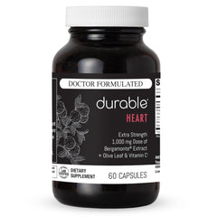 Durable Heart frente del envase mostrando la marca y beneficios