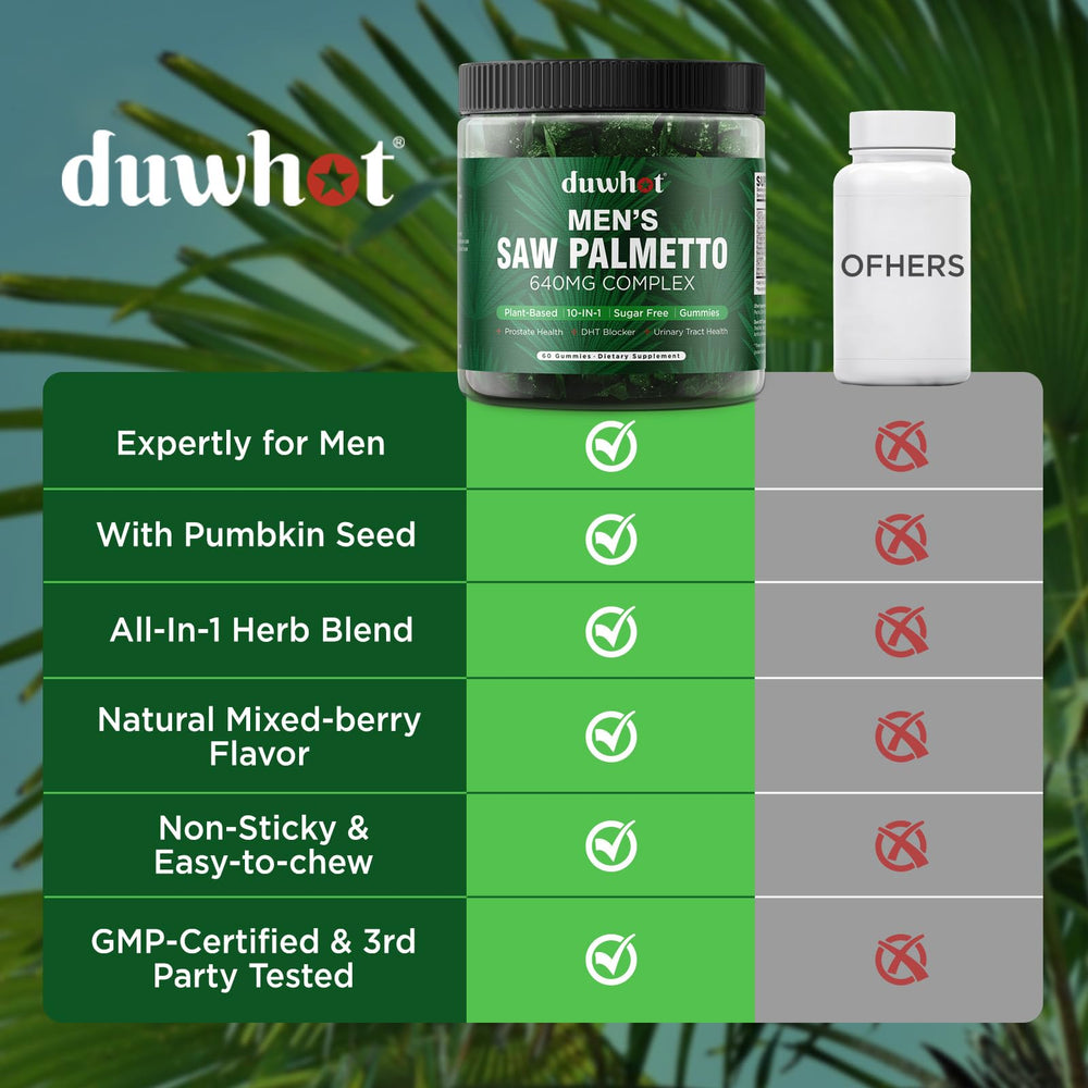 duwhot etiqueta informativa con tabla nutricional y garantía de calidad