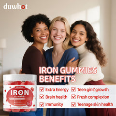 duwhot ingredientes naturales con jugo de fresa y extracto de monje, sabor auténtico