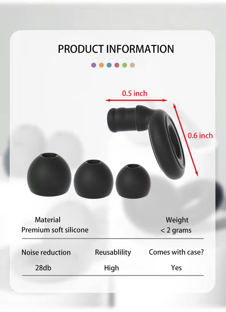 DX Grandway set de tapones coloridos desplegados, fácil identificación y compartir