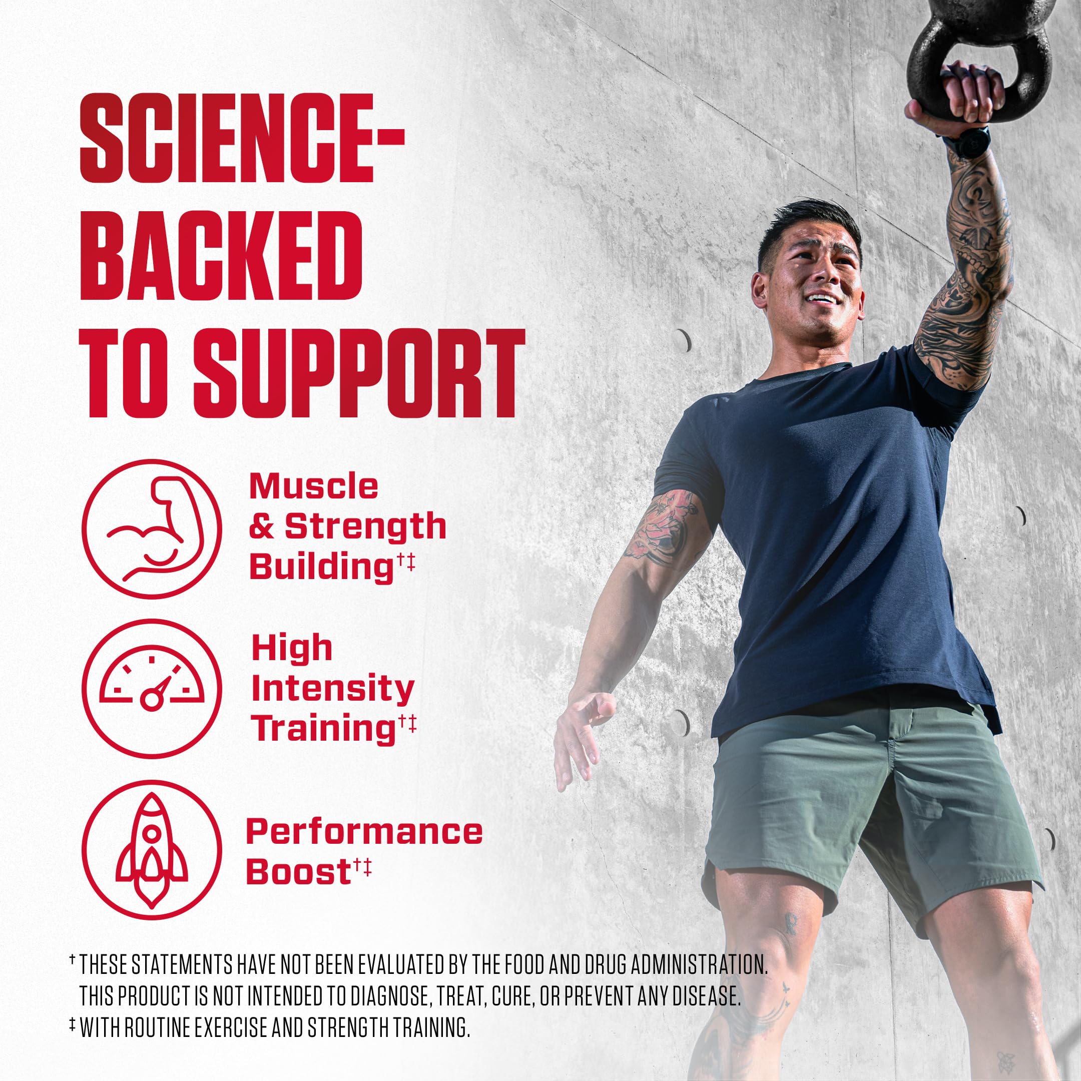 Dymatize cucharita con una porción de 5 g, conveniente y dosificable