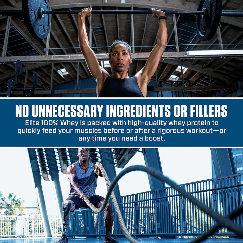 Dymatize ingredientes y péptidos resaltando proteína de alta calidad