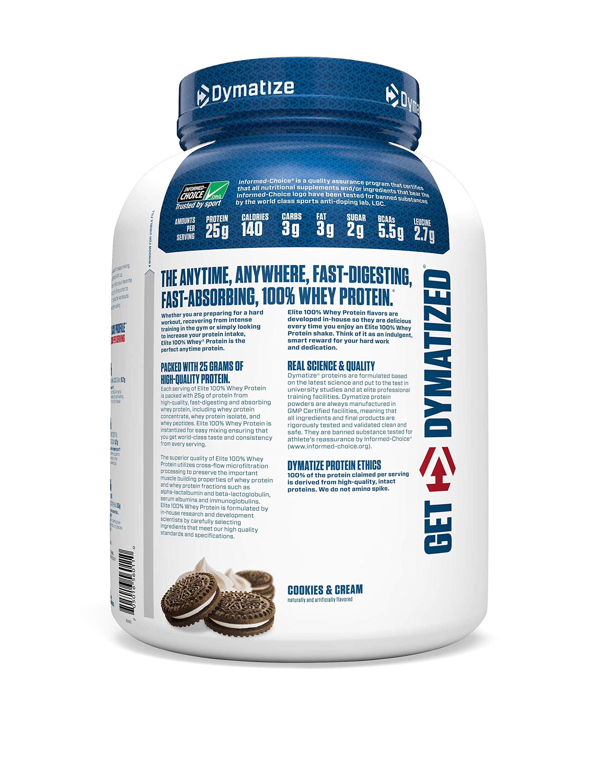 Dymatize batido listo para beber post entreno con beneficio recuperación