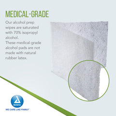 Dynarex textura de almohadilla no tejida para mayor absorbencia