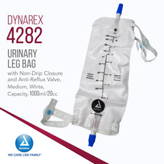 Dynarex detalle de vinilo y laterales plegados para mayor comodidad