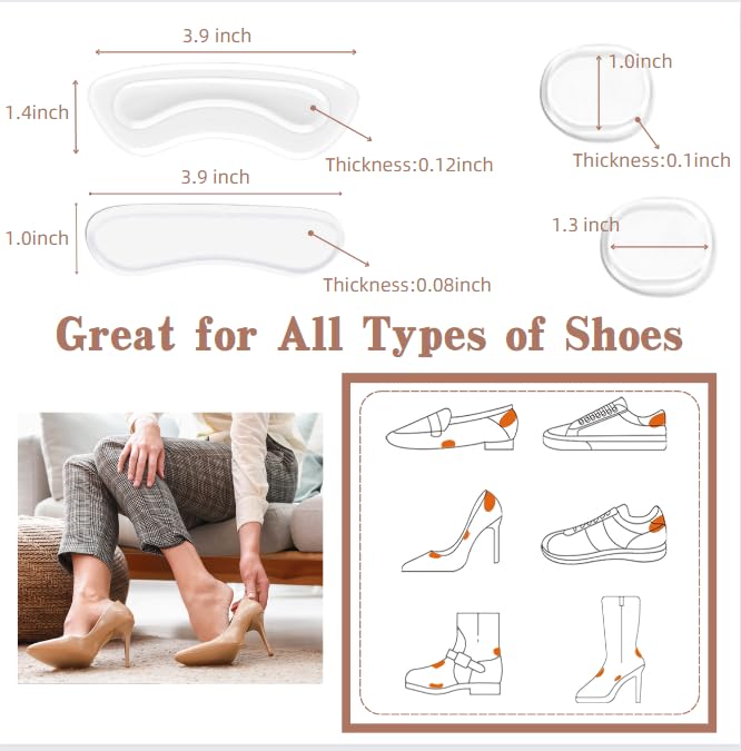 EACOZY comparación de tamaño para visualizar ajuste en distintos zapatos