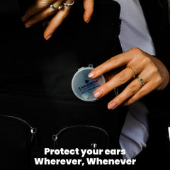 Earasers vista cercana del perfil que ofrece confort y sello