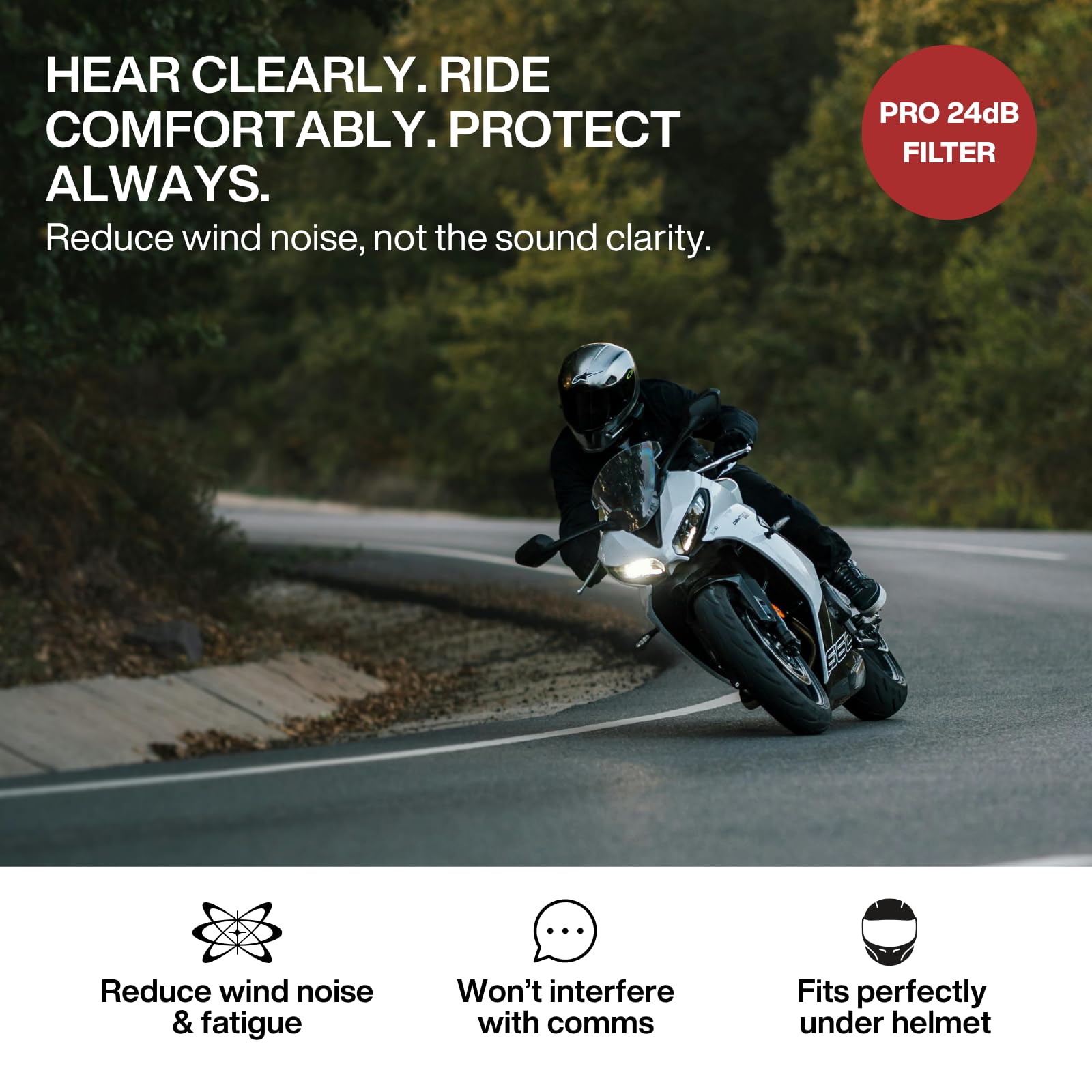 EarPeace tapones en escenario de viaje para protección continua
