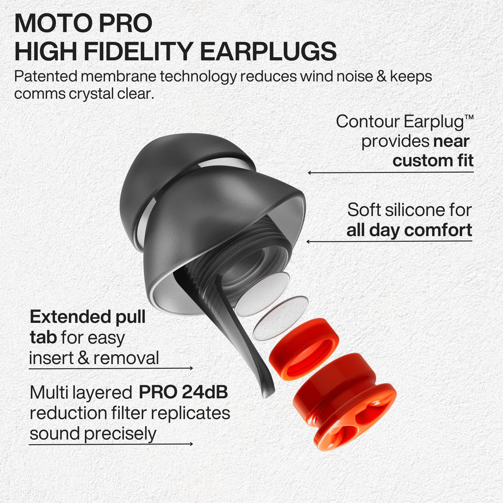 EarPeace detalle del filtro PRO mostrando reducción equilibrada