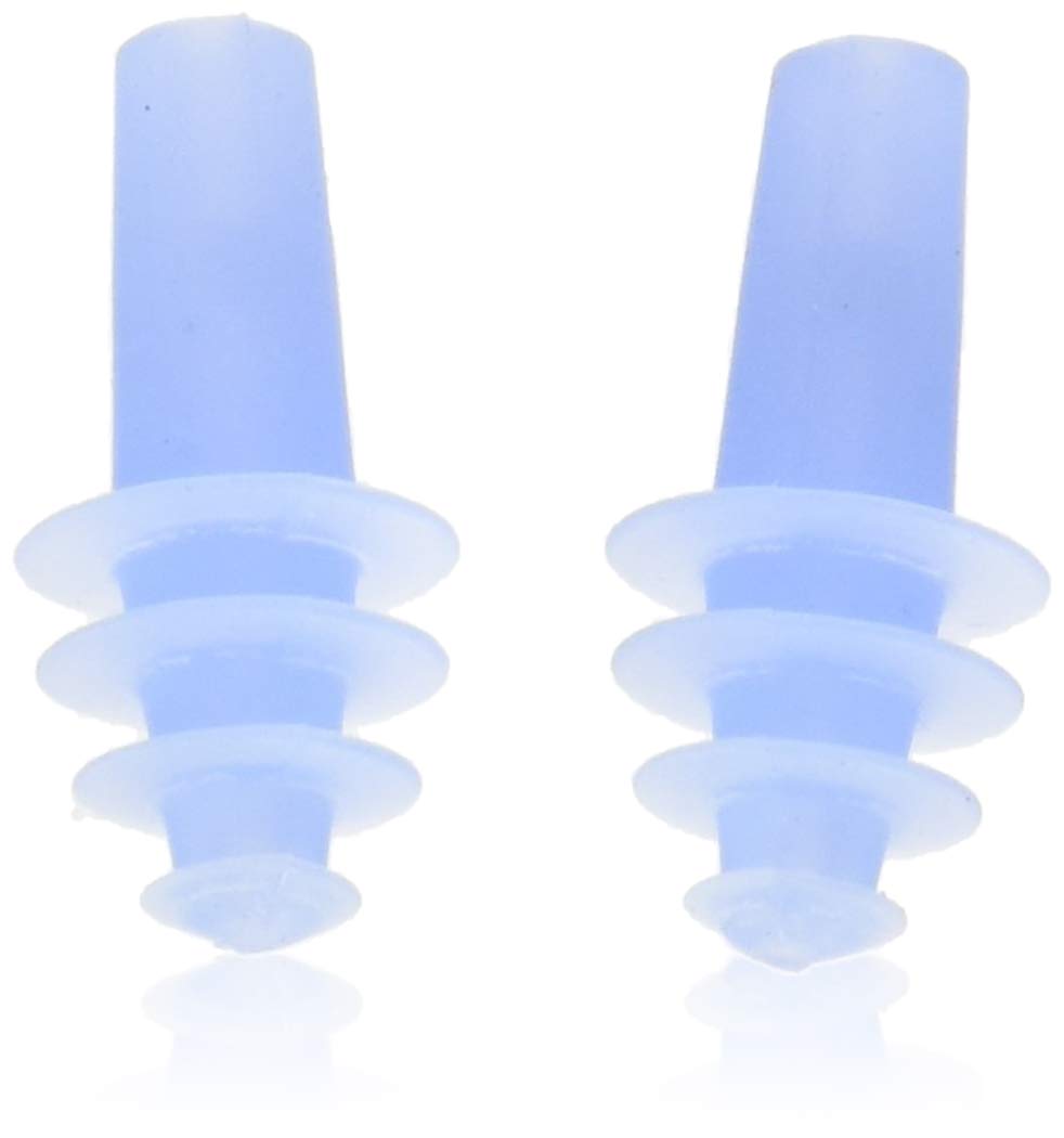 EarPlanes empaque frontal mostrando pack de cinco pares y facilidad de transporte
