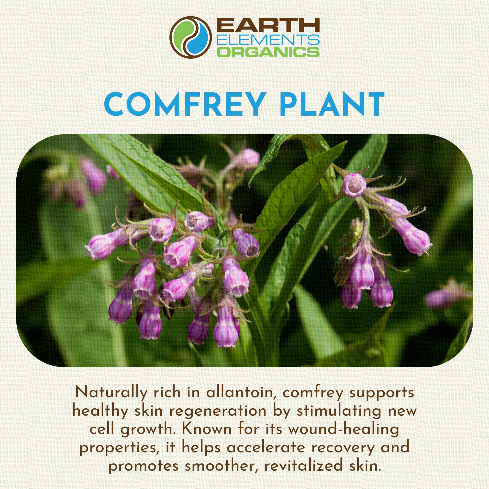 Earth Elements Organics aplicación de aceite en masaje, facilita relajación y comodidad