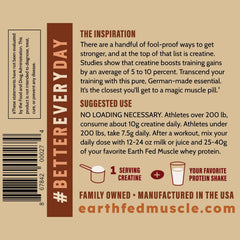 Earth Fed Muscle laboratorio representando pruebas de pureza independientes