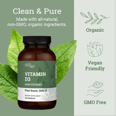 Earth Harmony Naturals botella abierta mostrando las cápsulas dentro