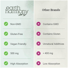 Earth Harmony Naturals frasco en mesita junto a libro para uso nocturno