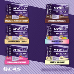 Experimental and Applied Sciences Myoplex etiqueta con tabla de ingredientes y 23 vitaminas visibles
