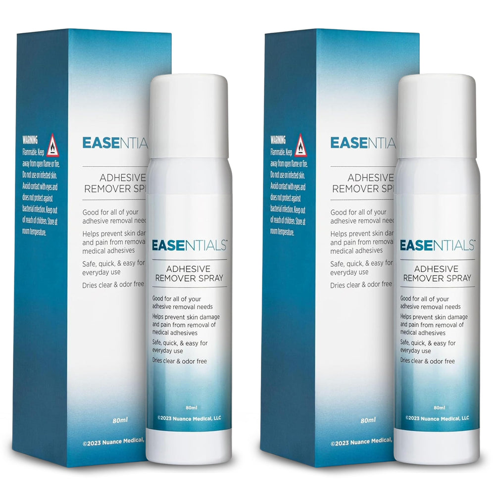 EASEntials spray 80 ml frente, presentación compacta y fácil transporte