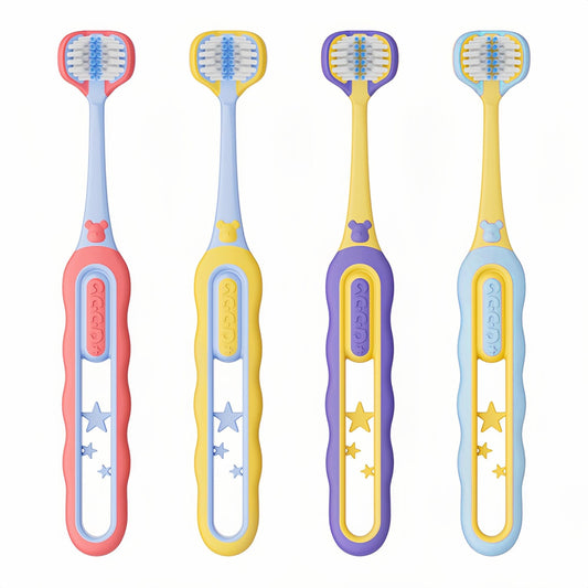 EASICUTI pack frontal mostrando cuatro cepillos y beneficio ahorro