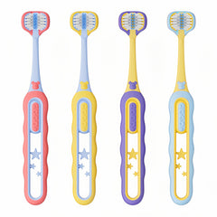 EASICUTI pack frontal mostrando cuatro cepillos y beneficio ahorro