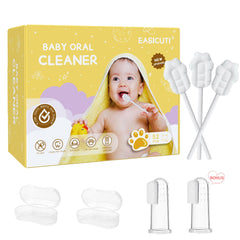 EASICUTI empaque frontal con 52 limpiadores y 2 dedales, práctico para padres